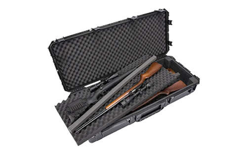 Hard gun Cases SKB Sports iSeries SKB I-SERIES DBL BOW/RIFLE CASE BLK • Model: iSeries